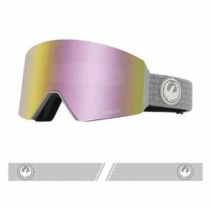 NEW DRAGON ALLIANCE unisex rvx otg goggles in cool grey/pink ion/dark smoke